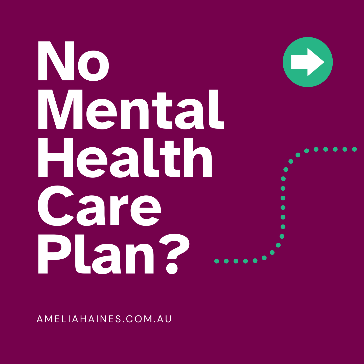 No Mental Health Care Plan