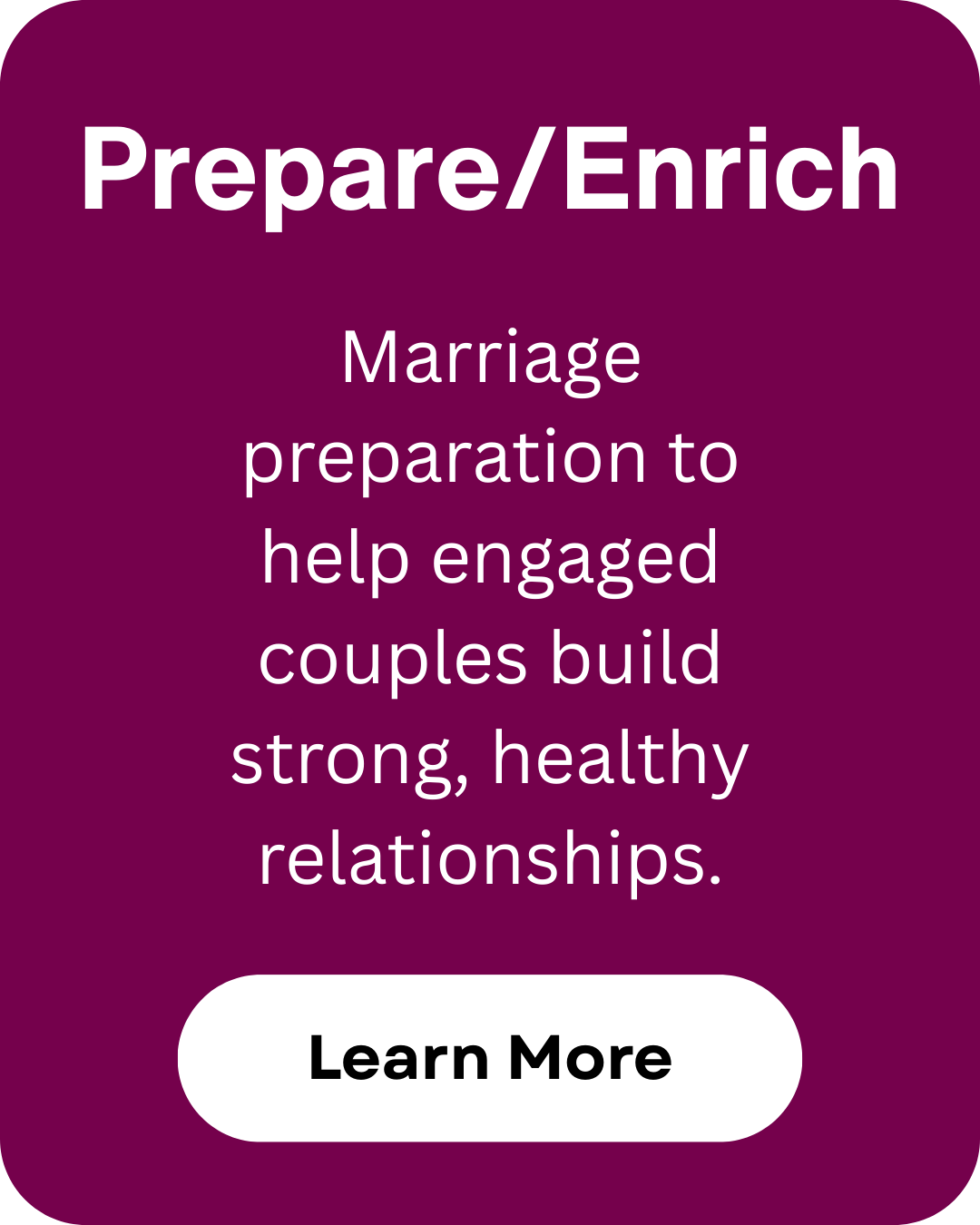 Prepare and Enrich Marriage Course